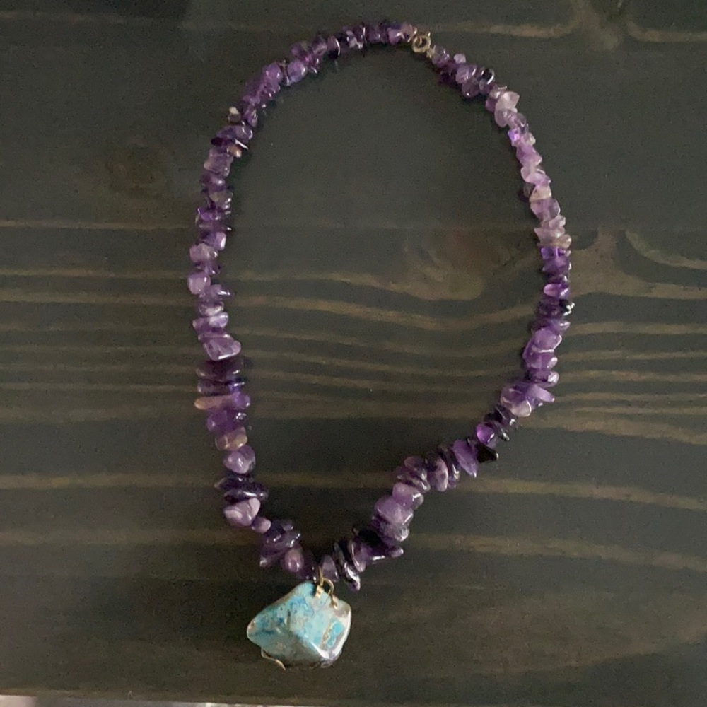 Amethyst necklace